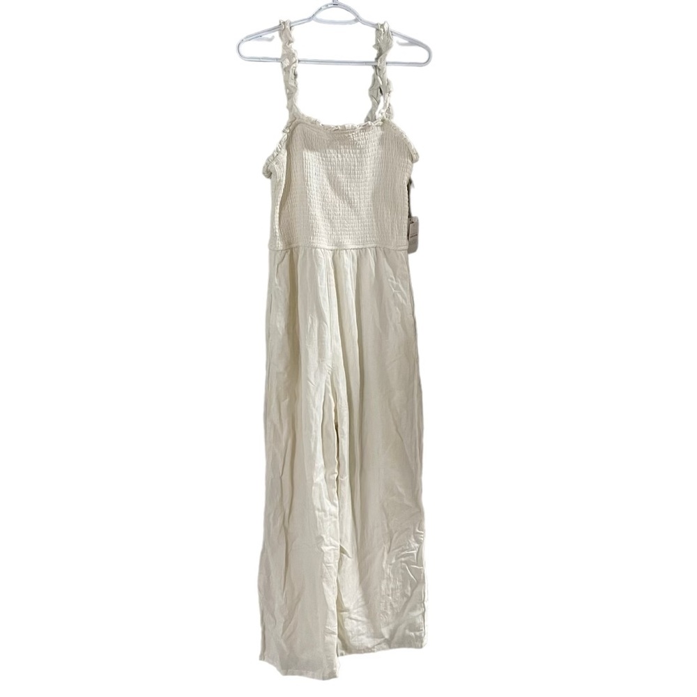 Linen Blend Pant Suit size L